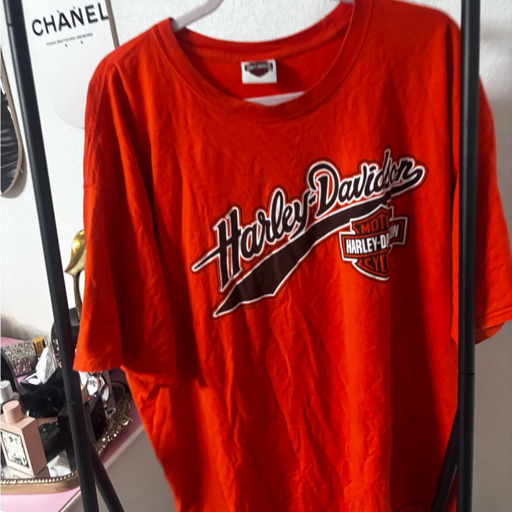 Harley-Davidson Vibrant Orange Tee